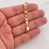 Pulso Rustico Tornillo 5.5 g / 22 cm / 4.8 mm Oro Amarillo 18K
