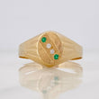 Anillo Sello 1.5g / T7 1/2 Oro Amarillo 18K