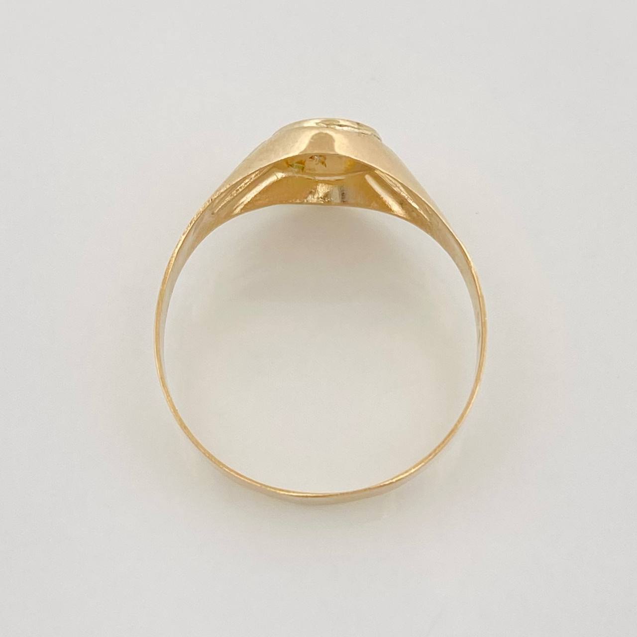 Anillo Sello 1.5g / T7 1/2 Oro Amarillo 18K