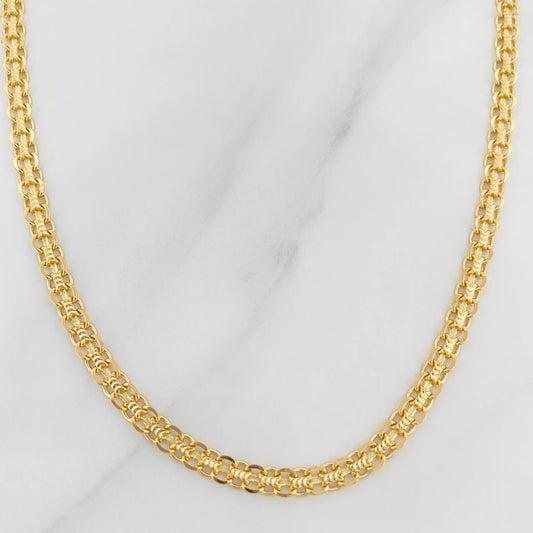 Cadena China 11.95 g / 61 cm / 3 mm Oro Amarillo 18K