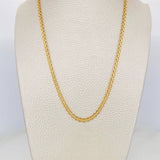 Cadena China 11.95 g / 61 cm / 3 mm Oro Amarillo 18K