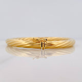 Pulso Aro Entorchado 13.45 g / 20 cm / 5.3 mm Oro Amarillo 18K