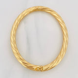 Pulso Aro Entorchado 13.45 g / 20 cm / 5.3 mm Oro Amarillo 18K