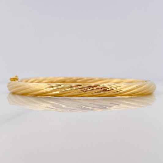 Pulso Aro Entorchado 13.45 g / 20 cm / 5.3 mm Oro Amarillo 18K