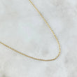 Cadena Aro Seguido 1.75gr / 50cm / 1.1mm Diamantada Oro Amarillo +3 18K