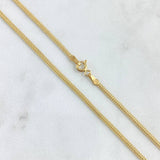 Cadena Sedusa 3.7gr / 50cm / 2.9mm Oro Amarillo +3 18K