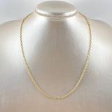 Cadena Roll-On 1.9gr / 45cm / 2.2mm Oro Amarillo +3 18K