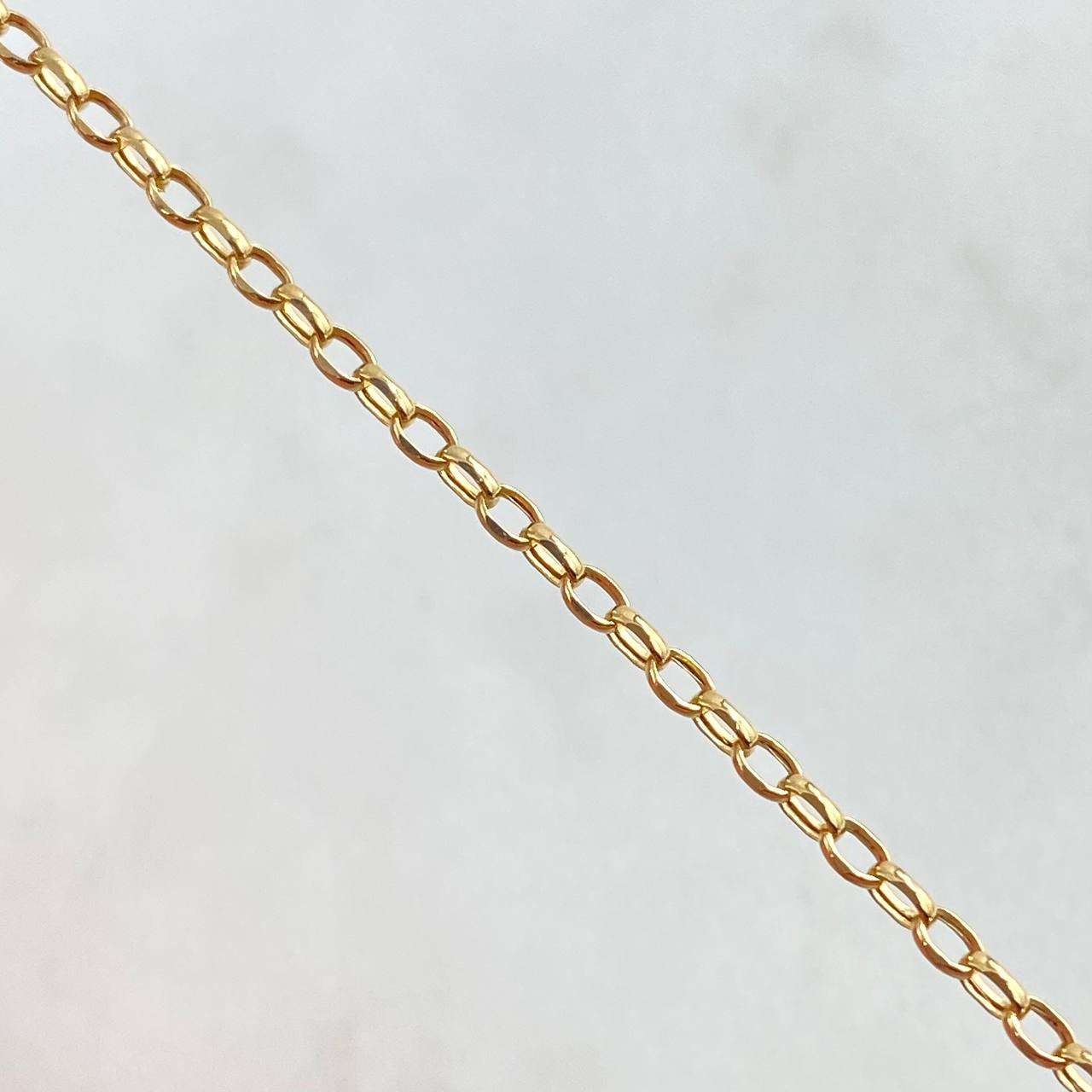 Cadena Roll-On 1.9gr / 45cm / 2.2mm Oro Amarillo +3 18K