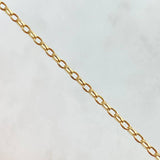 Cadena Roll-On 1.9gr / 45cm / 2.2mm Oro Amarillo +3 18K