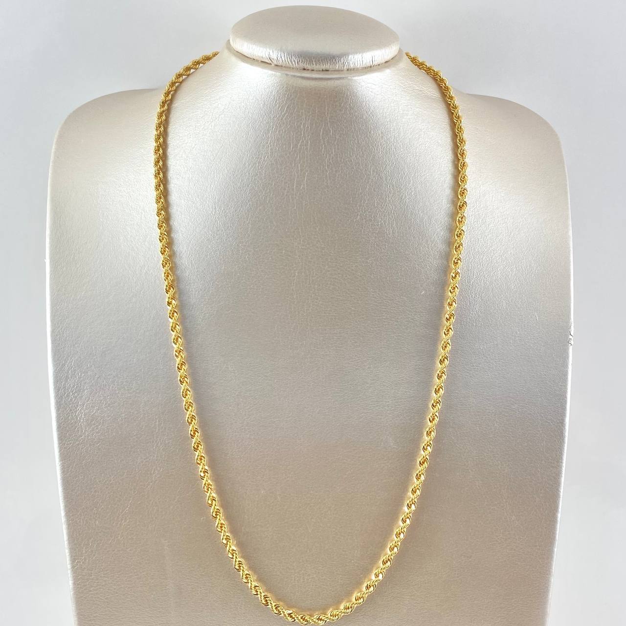 Cadena Lazo 11gr / 60cm / 4mm Oro Amarillo +3 *