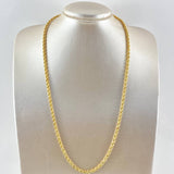 Cadena Lazo 11gr / 60cm / 4mm Oro Amarillo +3 *
