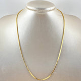 Cadena Veneciana 4.2gr / 45cm / 1.4mm Oro Amarillo +3 18K *