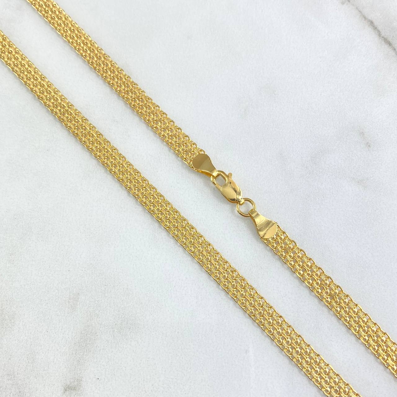 Cadena China 14.9gr / 60cm / 4.6mm Oro Amarillo +0 18K