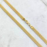 Cadena China 14.9gr / 60cm / 4.6mm Oro Amarillo +0 18K
