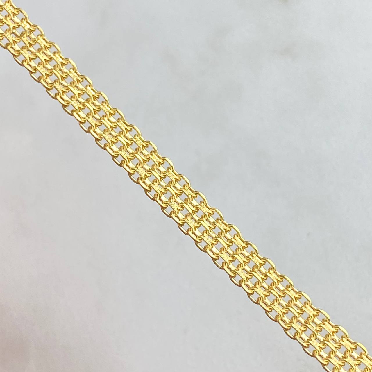 Cadena China 14.9gr / 60cm / 4.6mm Oro Amarillo +0 18K