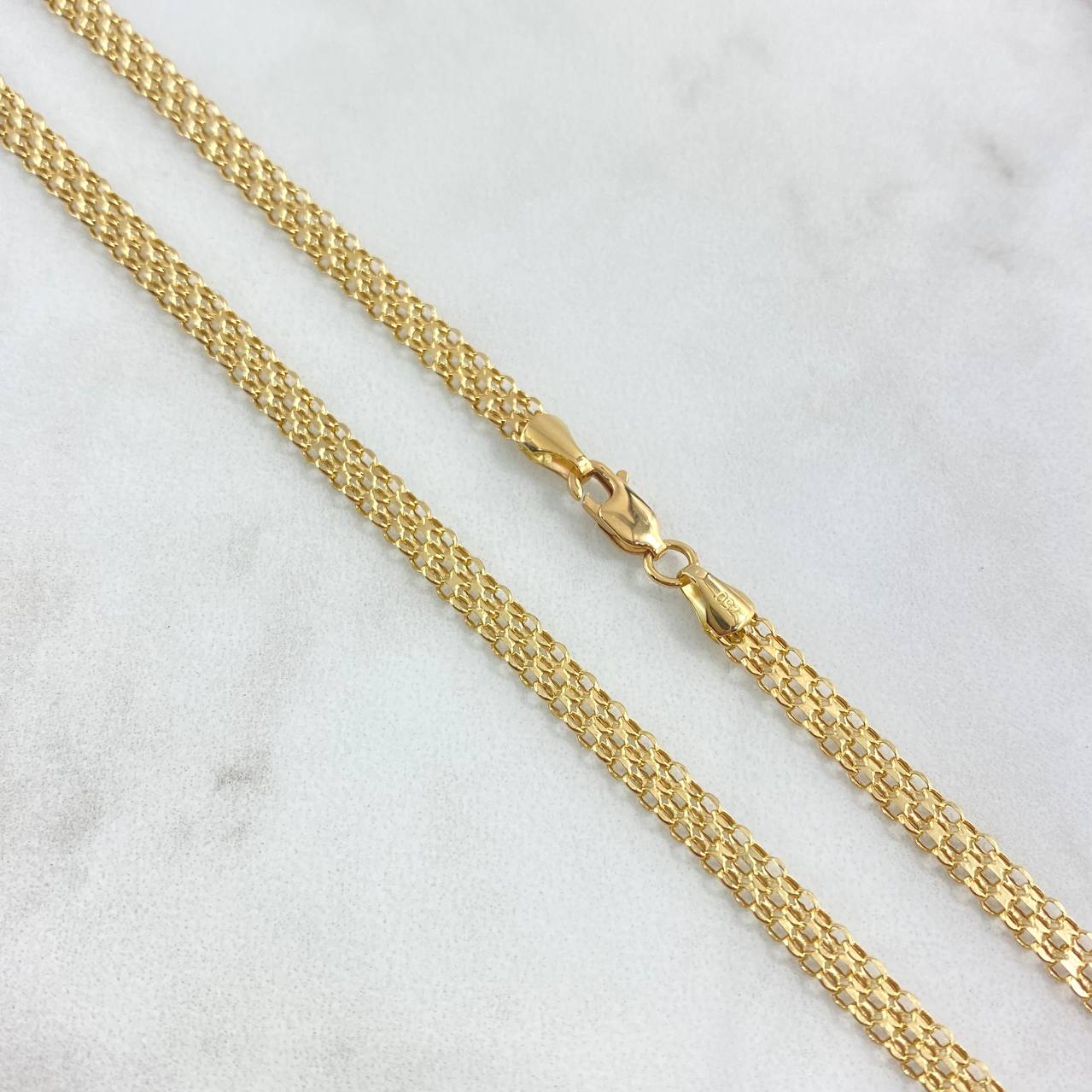 Cadena China 4.85gr / 50cm / +0 Oro 18K ©