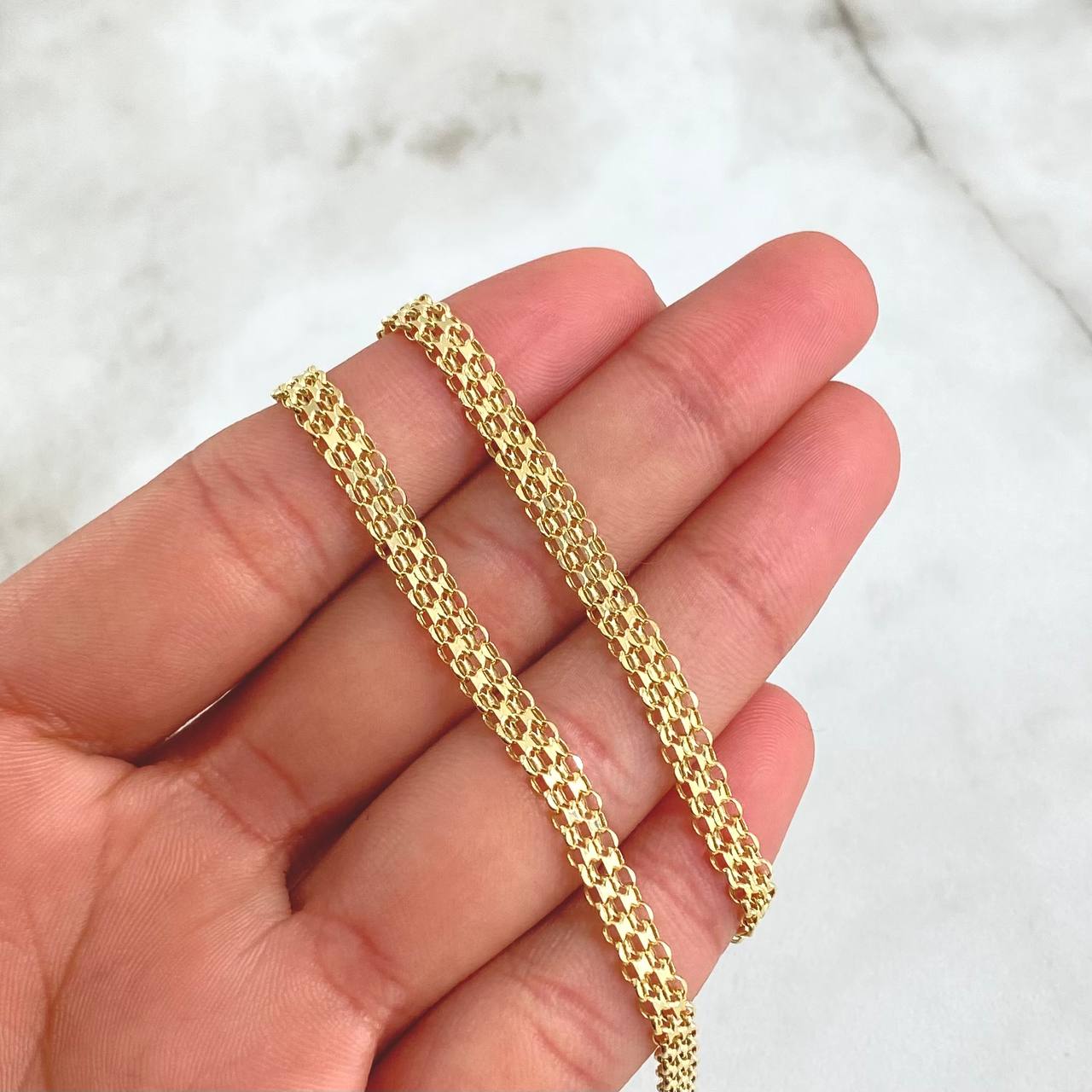 Cadena China 4.85gr / 50cm / +0 Oro 18K ©