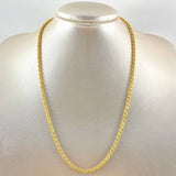 Cadena Lazo 6.2gr / 50cm / 3mm Oro Amarillo +3 18K