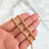 Cadena Lazo 6.2gr / 50cm / 3mm Oro Amarillo +3 18K