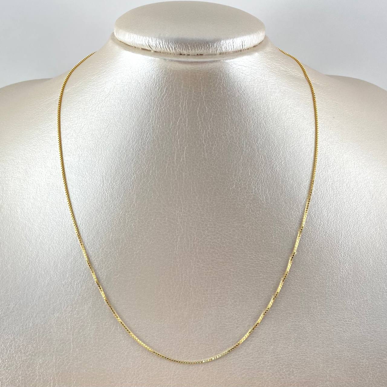 Cadena Veneciana 2.65gr / 45cm / 1.1mm Oro Amarillo +3 18K