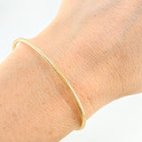 Pulso Flex 1 g / 17.2 cm / 1.8 mm Tres Oros 18K