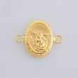 Herraje San Miguel Mate 0.75 g / 1.6 cm Oro Amarillo 18K