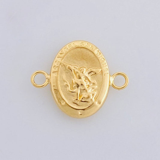 Herraje San Miguel Mate 0.7 g / 1.5 cm Oro Amarillo 18K