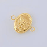 Herraje San Miguel Mate 0.75 g / 1.5 cm Oro Amarillo 18K
