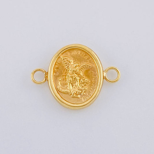 Herraje San Miguel 1 g / 1.6 cm Oro Amarillo 18K