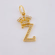 Dije Corona Letra Z 1.55 g / 2.6 cm Oro Amarillo 18K