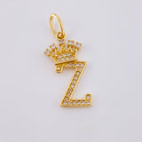 Dije Corona Letra Z 1.65 g / 2.6 cm Oro Amarillo 18K