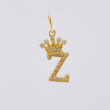 Dije Corona Letra Z 1.45g / 2.6cm Oro Amarillo 18K