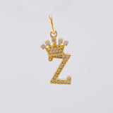 Dije Corona Letra Z 1.65 g / 2.6 cm Oro Amarillo 18K