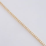 Pulso Tenis 4.15gr / 18cm / 1.6mm Oro Amarillo +4 18K ©