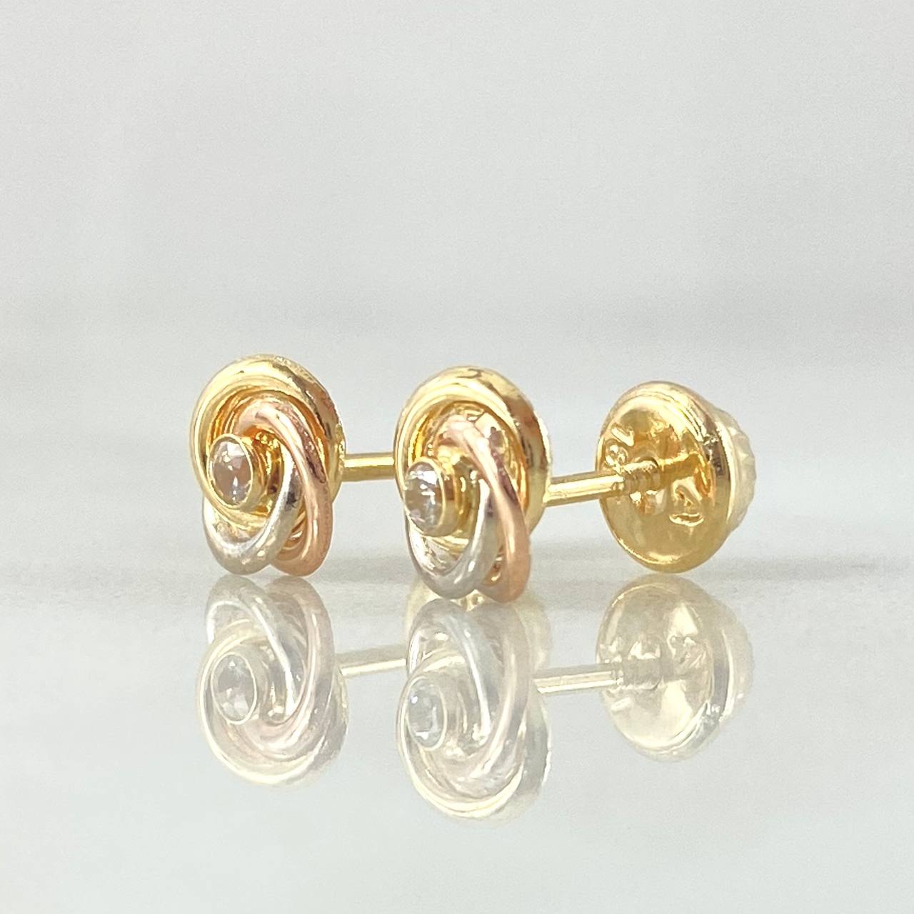 Topos Helice 0.95gr / 6.3mm Tres Oros 18K *