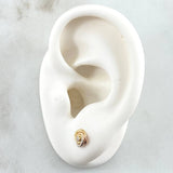 Topos Helice 0.85gr / 7.3mm Tres Oros 18K ©