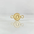 Herraje Letra D 0.6gr / 1.7cm / Oro 18K