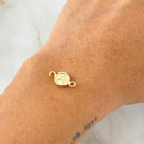Herraje Letra A 0.45gr / 1.5cm / Oro 18K