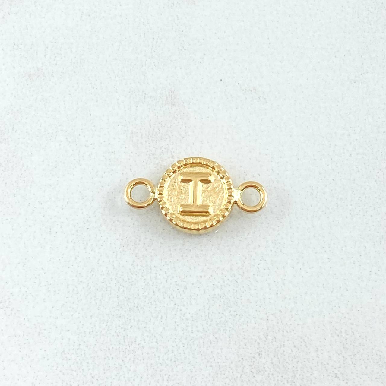 Herraje Letra I 0.45gr / 1.5cm / Oro 18K