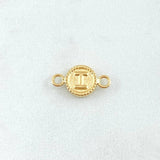 Herraje Letra I 0.45gr / 1.5cm / Oro 18K