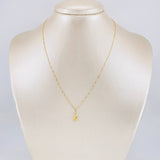 Set Cadena Veneciana + Dije Angel / 1.05g / 40cm Oro Amarillo 18K