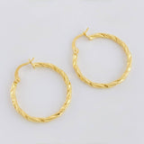 Candongas Anny 1.55g / 2.8cm Oro Amarillo 18K