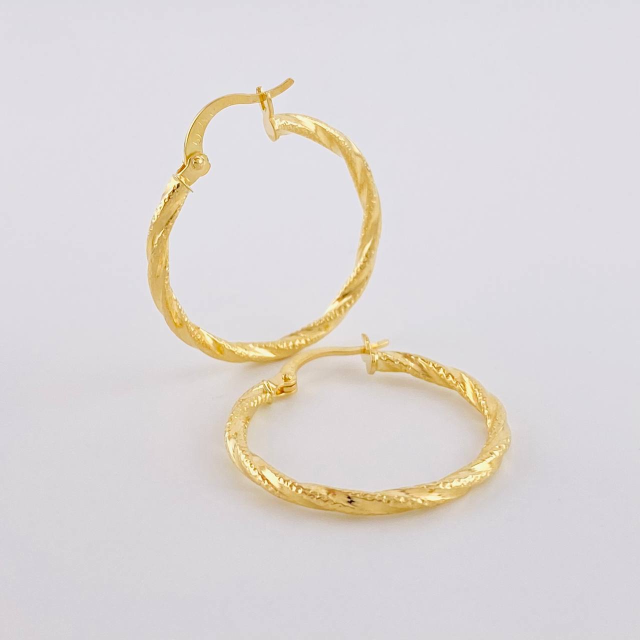 Candongas Anny 1.55g / 2.8cm Oro Amarillo 18K
