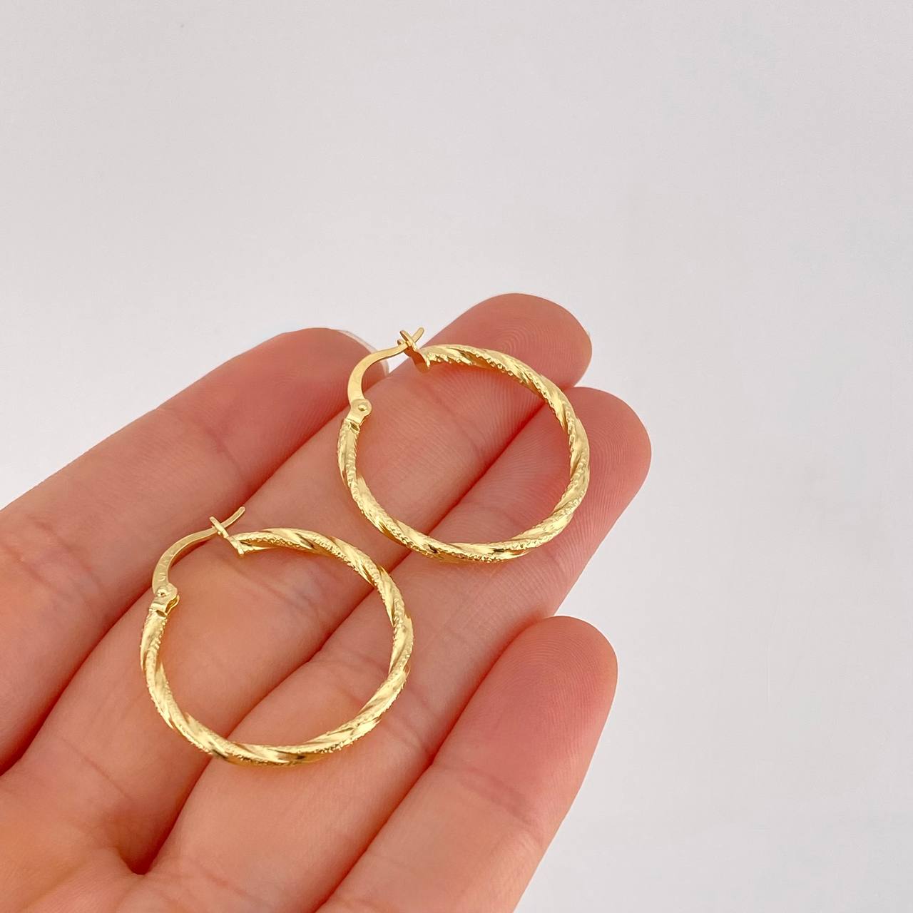Candongas Anny 1.55g / 2.8cm Oro Amarillo 18K
