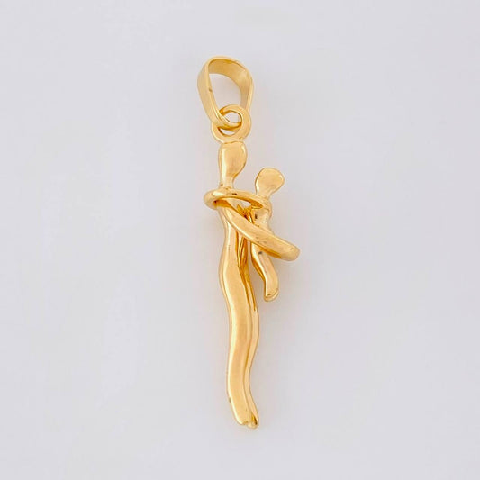 Dije Madre e Hijo 2.85g / 3.7cm Oro Amarillo 18K