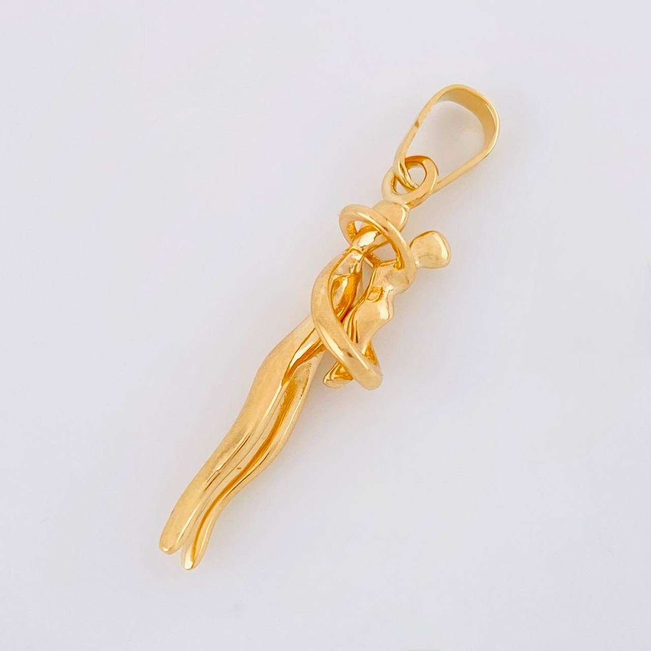 Dije Madre e Hijo 2.65g / 3.5cm Oro Amarillo 18K