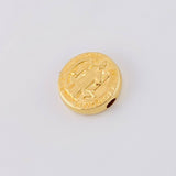 Herraje Tambor San Benito 0.85g / 1.2cm Oro Amarillo 18K