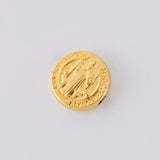 Herraje Tambor San Benito 0.85g / 1.2cm Oro Amarillo 18K