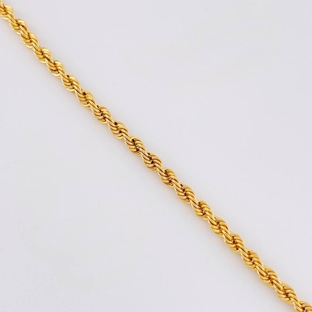 Tobillera Lazo 3.7g / 26cm / 3.35mm Oro Amarillo 18K