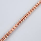 Pulso Ice 7.65gr / 20.1cm / Oro Rosa +4 18K $